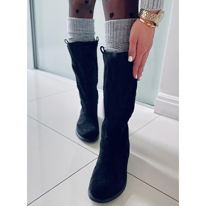 BM Stivali con tomaia dritta Unnu Black nero 2