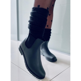 BM Galosce da donna Jodhpur Foxy Black nero 1