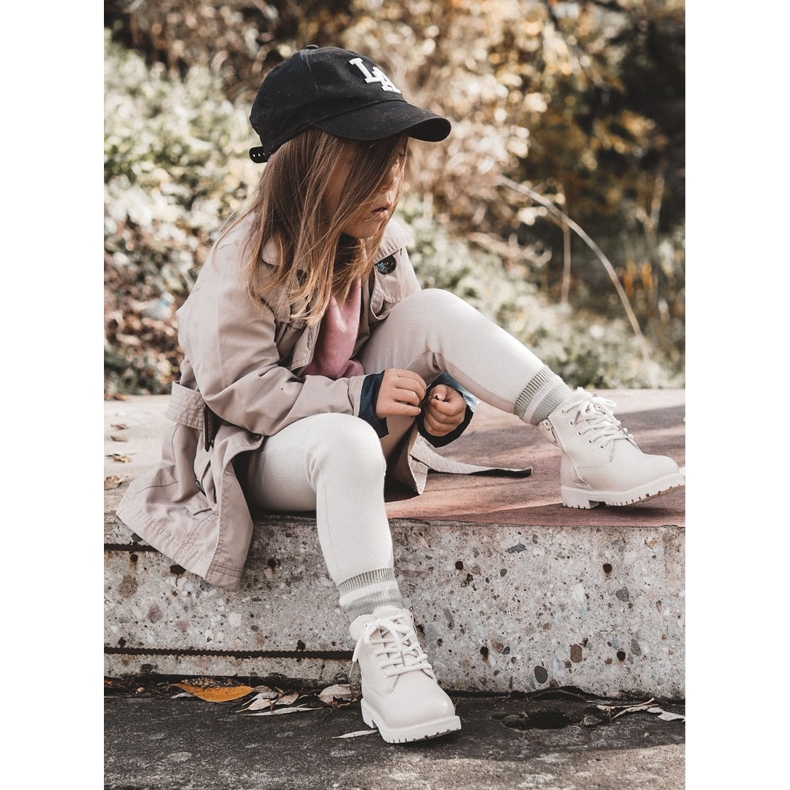 Stivali Caldi Trappers per bambini Dexter beige chiaro 1