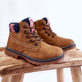 Trappers per bambini Big Star KK374130 Camel marrone 1