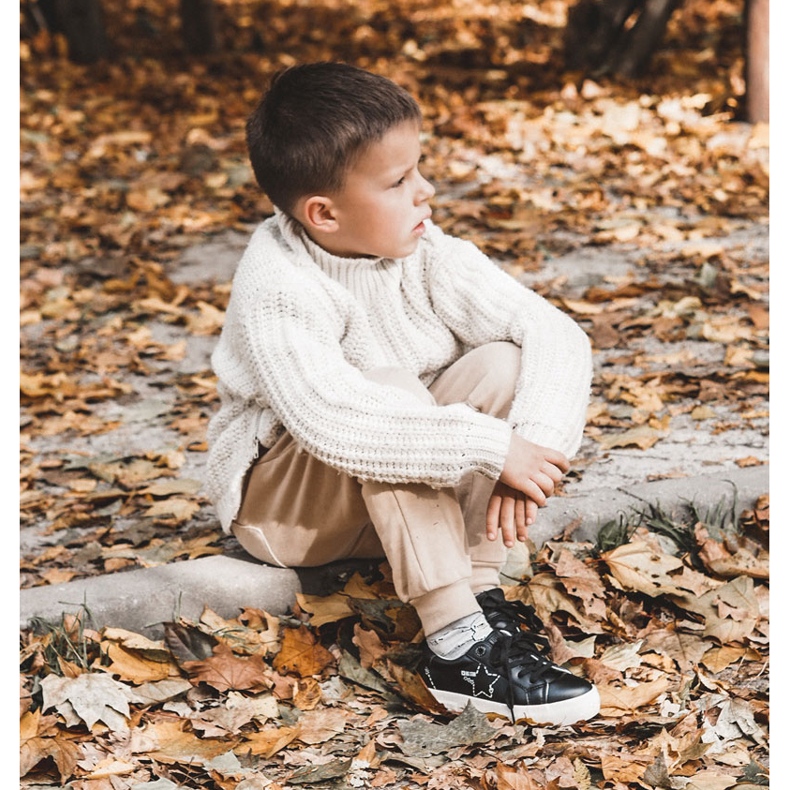 Scarpe sportive per bambini Lace-up Big Star KK374223 nero 1