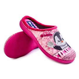 Ciabatte da casa da donna Penguins Inblu EC-81-023 Rosa 1
