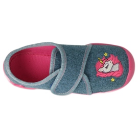 Scarpe per bambini Befado 122X016 blu rosa 2
