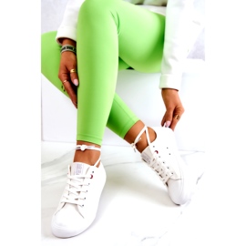 Sneakers Basse in Pelle Big Star JJ274007 Bianche bianco 3