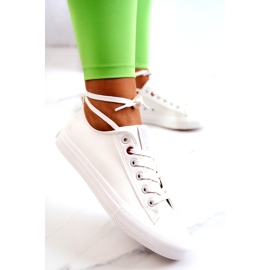 Sneakers Basse in Pelle Big Star JJ274007 Bianche bianco 1