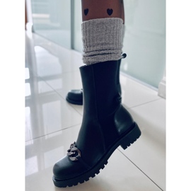 BM Stivali da donna con tomaia flessibile Corrin Black nero 1