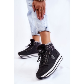 Stivali caldi neri da donna Lee Cooper LCJ-22-31-1448 nero 2