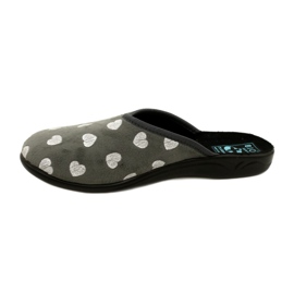 Ciabatte Da Donna Con Cuori BIO Adanex 27938 Grigie grigio 2