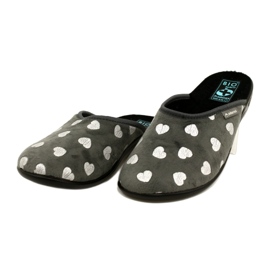 Ciabatte Da Donna Con Cuori BIO Adanex 27938 Grigie grigio 3