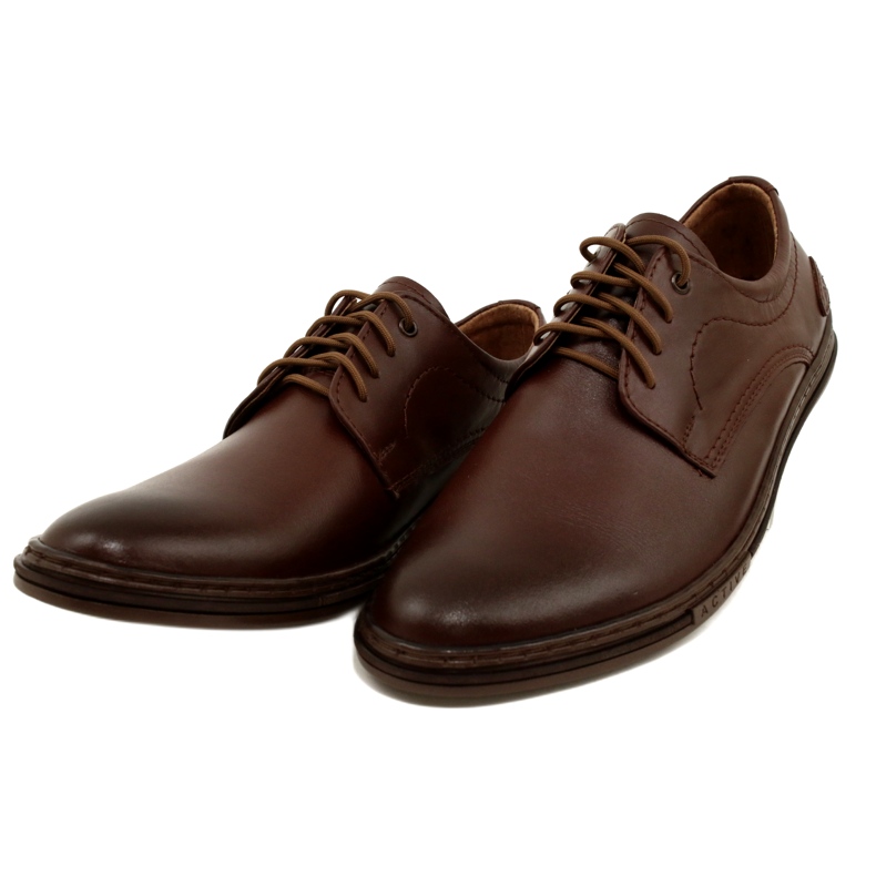 Olivier Scarpe da uomo in pelle 295l marrone 2