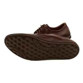 Olivier Scarpe da uomo in pelle 295l marrone 5