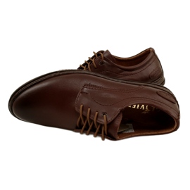 Olivier Scarpe da uomo in pelle 295l marrone 4