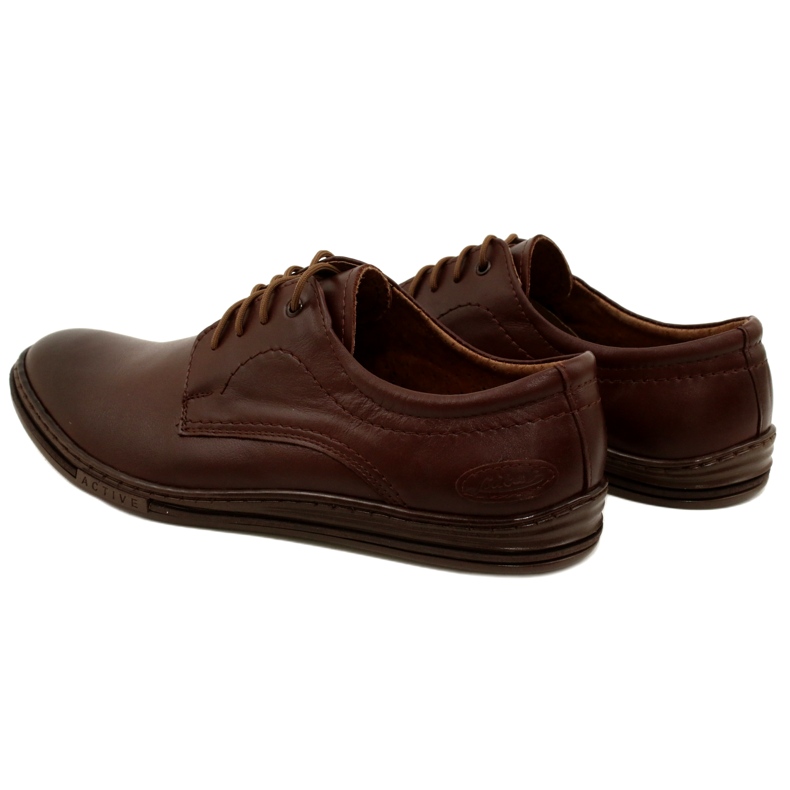 Olivier Scarpe da uomo in pelle 295l marrone 3