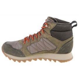Scarpe Merrell Alpine Sneaker Mid Plr Wp 2 J004291 verde 1