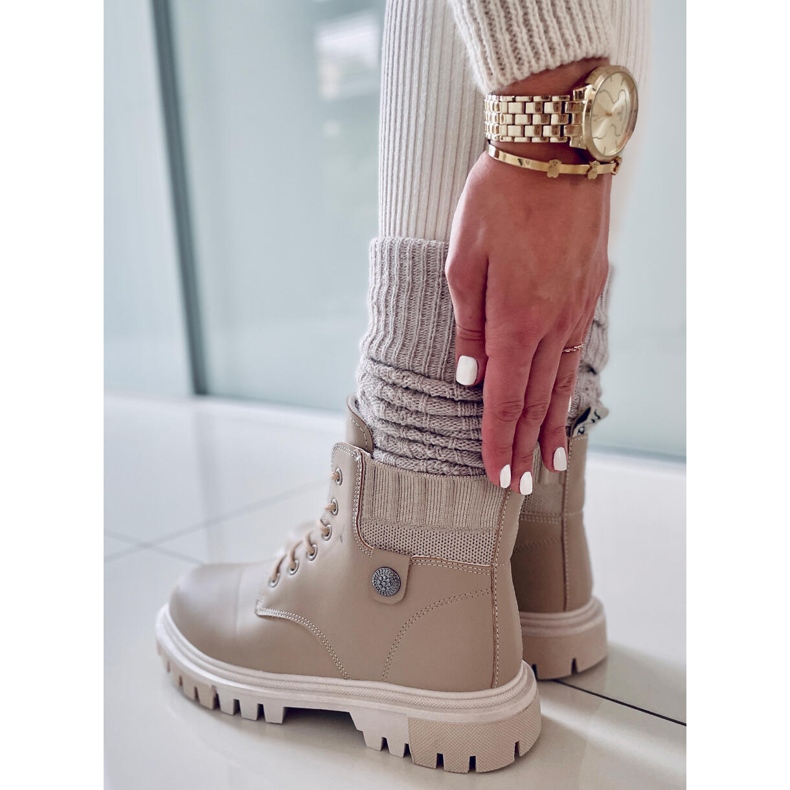 BM Stivali trapper da donna Atomic Beige 1