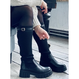 BM Stivali da equitazione con tomaia flessibile Blow Black nero 1
