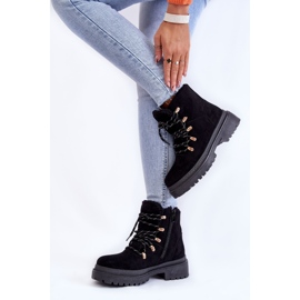 Stivali in camoscio da donna neri Bellita nero 2