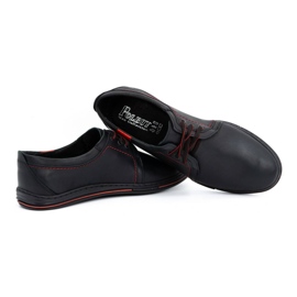 Polbut Scarpe in pelle da uomo 343 nere nero 3