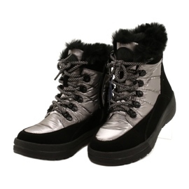 Caprice Stivali da neve femminile impermeabile 9-26240-29 032 Black/Taupe nero 2