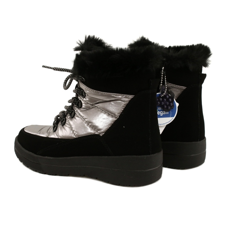 Caprice Stivali da neve femminile impermeabile 9-26240-29 032 Black/Taupe nero 3