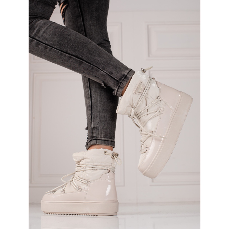 Doposci da donna shelovet beige chiaro 2