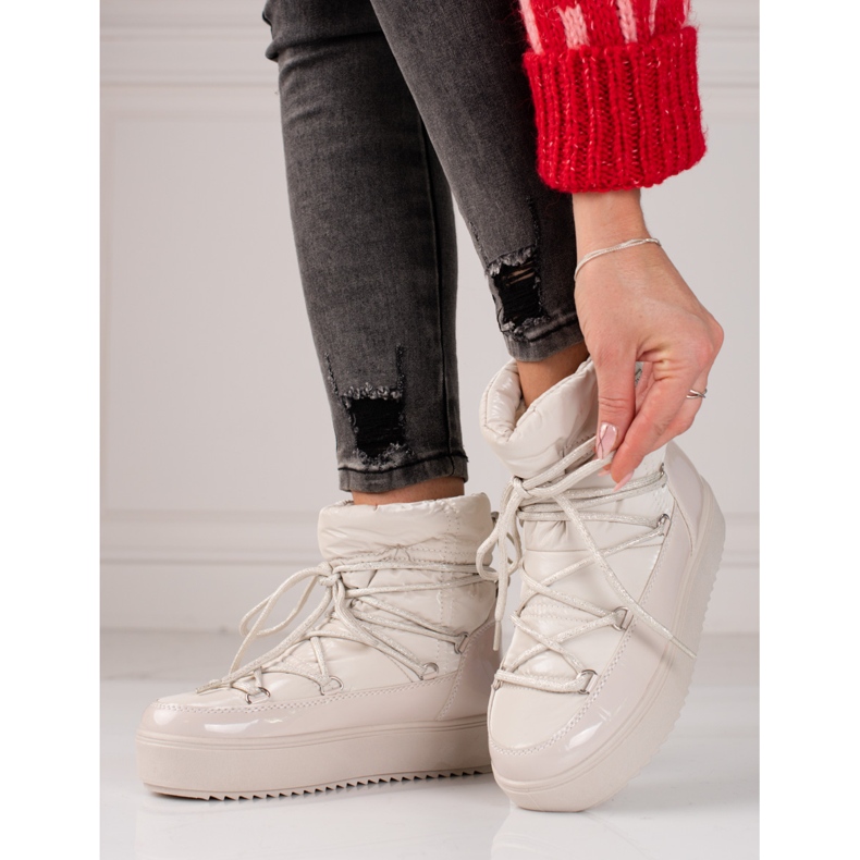 Doposci da donna shelovet beige chiaro 1