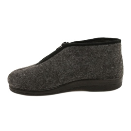 Pantofole da uomo isolanti in feltro Adanex 22530- PPP6 Grigio 1