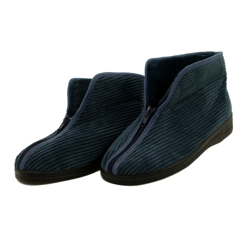 Pantofole da donna isolati ADANEX 27833-FBP7SU Navy Blue 2