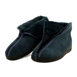 Pantofole da donna isolati ADANEX 27833-FBP7SU Navy Blue 5