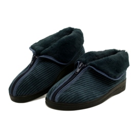 Pantofole da donna isolati ADANEX 27833-FBP7SU Navy Blue 4