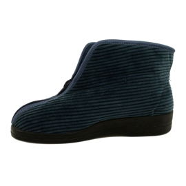 Pantofole da donna isolati ADANEX 27833-FBP7SU Navy Blue 1