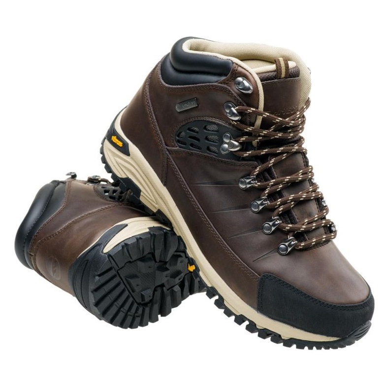 Scarpe Hi-Tec Lotse Mid Wp M 92800184378 marrone 1