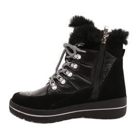Caprice stivali da neve neri da donna impermeabile 9-26240-29 019 nero 1