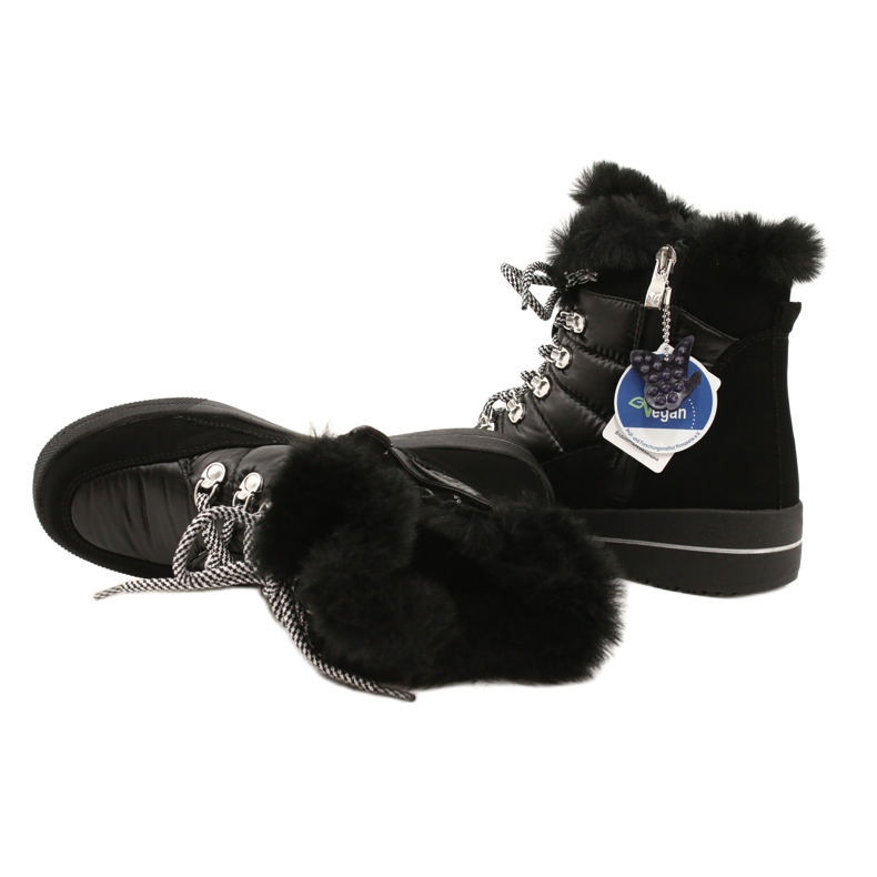 Caprice stivali da neve neri da donna impermeabile 9-26240-29 019 nero 4