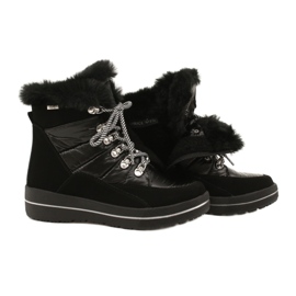 Caprice stivali da neve neri da donna impermeabile 9-26240-29 019 nero 5