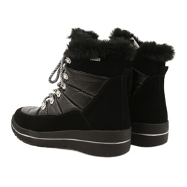 Caprice stivali da neve neri da donna impermeabile 9-26240-29 019 nero 3