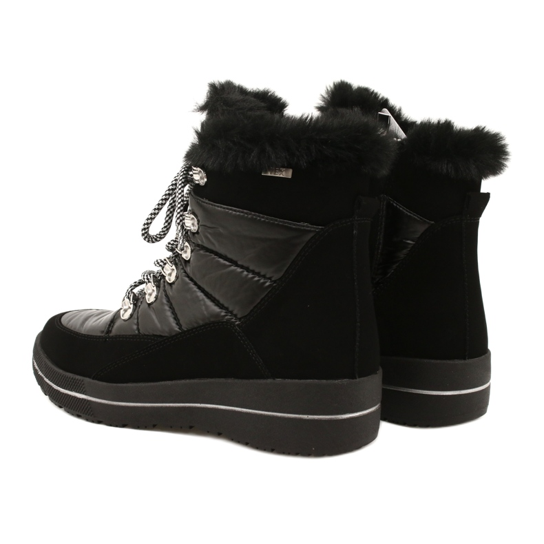 Caprice stivali da neve neri da donna impermeabile 9-26240-29 019 nero 3