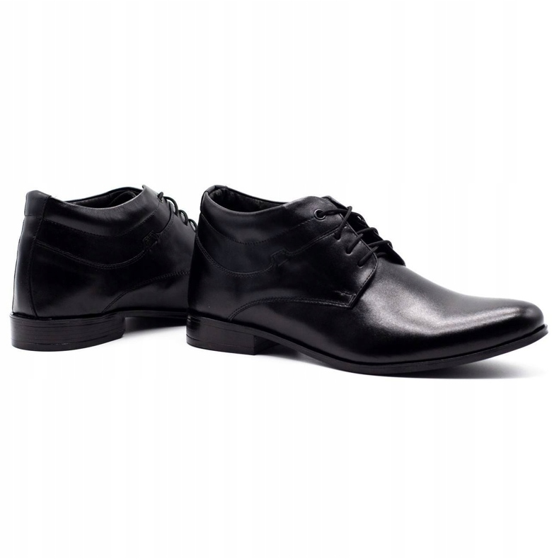 Lukas Scarpe da uomo nere che aumentano 300LU nero 3