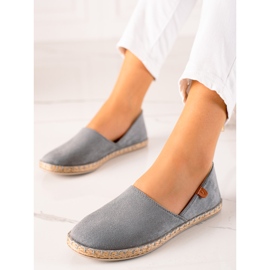 Espadrillas Vinceza grigie grigio 1