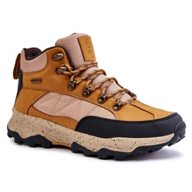 Calde scarpe da trekking da uomo Cross Jeans KK1R4020C Camel marrone 2