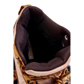 Calde scarpe da trekking da uomo Cross Jeans KK1R4020C Camel marrone 1