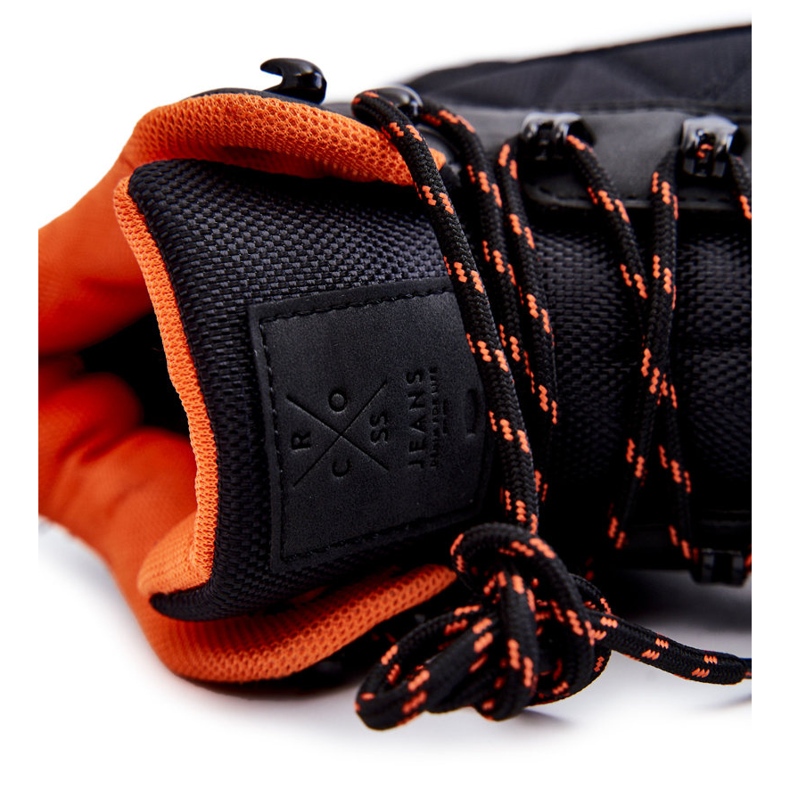 Scarponcini da trekking da uomo Cross Jeans KK1R4018C neri nero 1