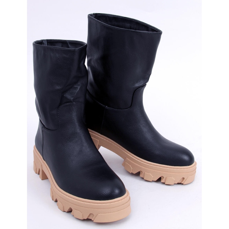 BM Stivali con tomaia dritta Bunton BLACK (cammello) nero 1