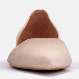 Marco Shoes Ballerine sottili beige 2