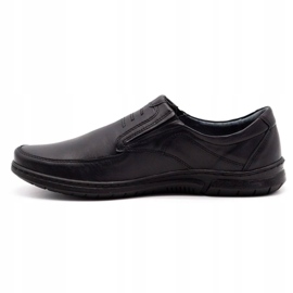 Olivier Scarpe slip-on da uomo 7053 nere nero 1