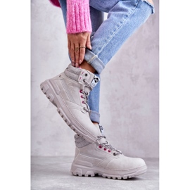 Stivali caldi da donna Lee Cooper LCJ-22-01-1373 grigio 1