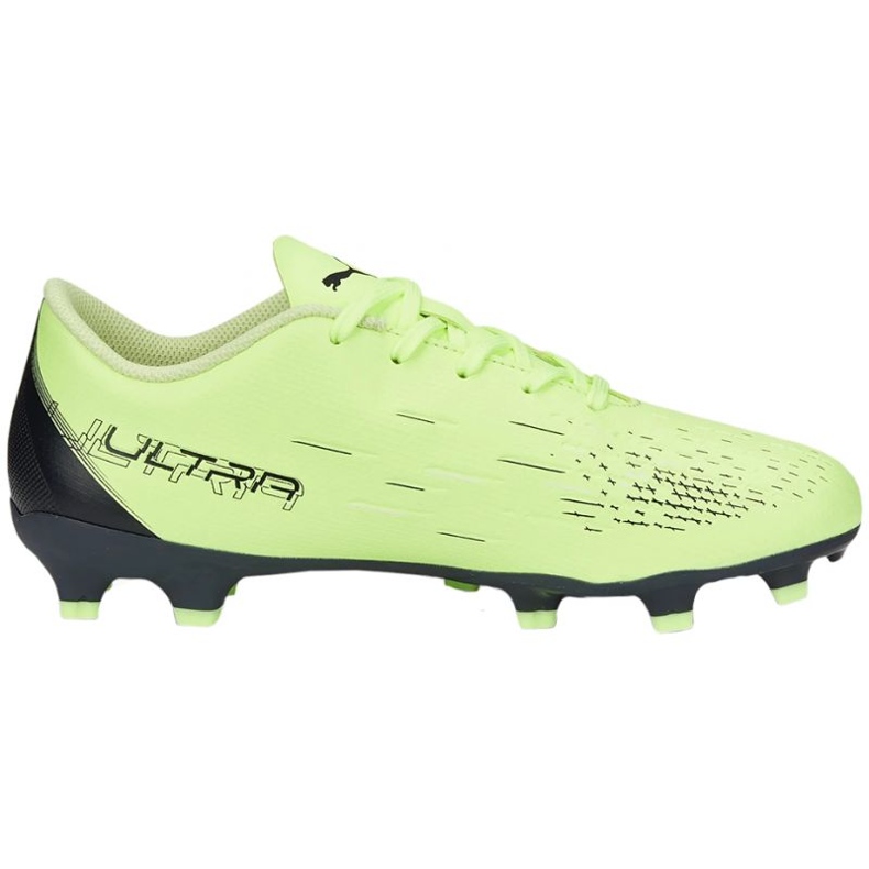Puma Ultra Play FG / AG Jr 106923 01 scarpe da calcio verde verde 1