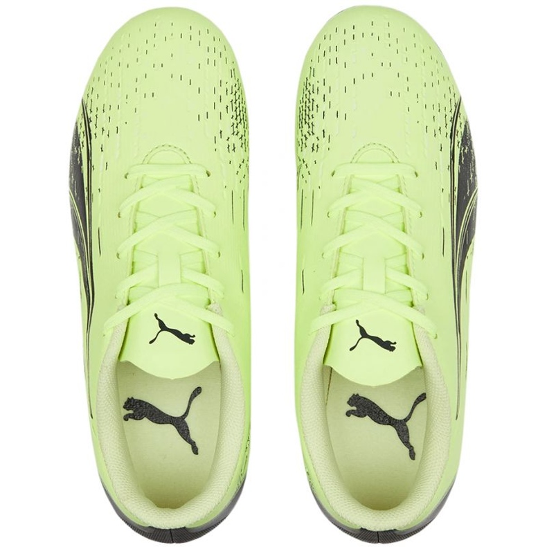 Puma Ultra Play FG / AG Jr 106923 01 scarpe da calcio verde verde 2