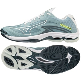 Scarpe da pallavolo Mizuno Wave Lightning Z7 M V1GA220038 grigio sfumature di grigio 1