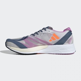 Scarpe Adidas Adizero Adios 7 M GX6647 bianca viola arancia 1